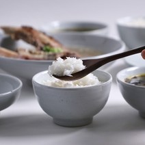 진 고백자 공기대접 국산도자기 택1, 구성품
