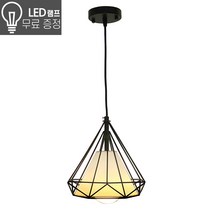 라인조명 로즈다이아1등 펜던트 LED 12w 볼램프 1개 무료증정 3가지 색상 블랙 로즈골드 골드 다이아1등 다이아식탁등 다이아팬던트 led식탁1등 led식탁조명등1등 다이아, 블랙1등(소)-전구색노란빛