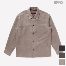 스파오 스웨이드 셔츠 자켓_SPYA849M16