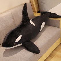 귀여운 고래 인형 봉제 쿠션 베개 초대형 바디 필로우, 범고래_130cm
