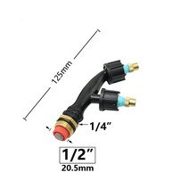 농업 구리 분무 노즐 싱글/더블/3 헤드 정원 잔디 관개 농약 스프레이 스프링클러, 02 G1I2 x 1I4