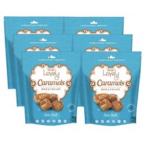 Lovely Candy Caramels Rich & Creamy Sea Salt 러블리 캔디 카라멜 리치 앤 크리미 씨 솔트 6oz(170g) 6팩