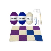 대바늘로 아기 담요 만들기, 단품, 단품