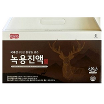 한삼근 국내산 6년근 홍삼을 담은 녹용진액 30포