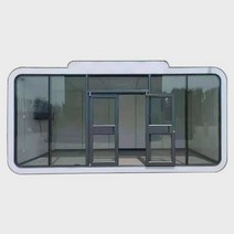 콘테이너 하우스 모듈러 컨테이너 주택 화장실 이동식, A. 8x3x3m, B. 애플캐빈