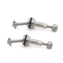 금속 충격 흡수기 스티어링 컵 CVD 스윙 암 업그레이드 슈트 Wltoys P929 K979 1/28 RC Car Sare Parts, 20 Silver shock absorbe