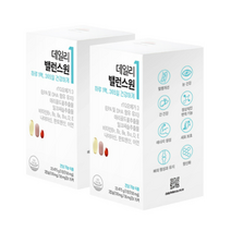 하루1팩 데일리밸런스원 rTG오메가3+밀크씨슬+루테인을 한번에, 23.475g, 4박스