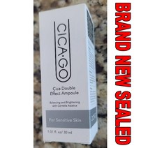 CICA.GO 시카 더블 Effect 앰플 30ml 1fl. 온스(1온스=약30g) NEW