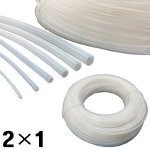 PTFE HOSE 테프론호스 불소수지튜브 해빙기호스 2×1×1m, 1개