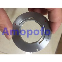 Amopofo Exakta-EF 어댑터 Exakta EXA 마운트 렌즈 캐논 EOS EF EF-S 700D 50D 60D 350D 6D 1000D 카메라, 한개옵션0