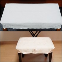 피아노방음매트 방진매트 키보드 신디사이저 층간소음 디지털피아노방음매트+3포인트방음매트 카페트, 1인의자커버 베이지