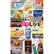 일본 피규어 リーメント(RE-MENT) 더! 모리나가의 이상한 쁘띠 레시피 BOX 상품 1BOX=8개입 총 8종류 B08