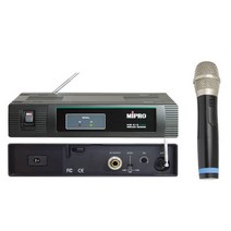 미프로 MIPRO MR-616 무선마이크 1채널 교회 강당 공연장 학원 학교 버스킹 야외무대 다용도마이크, MR-616 핸드마이크