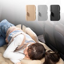 접이식 자충 차량 매트 초보 캠핑 리스 패드 침대 카 에어 트렁크 돗자리, 코꾸모 쿠팡 블랙, 블랙