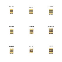 PTC 재시동 퓨즈 1812 SMT SMD 0.1A 2A 2.6A 6V 8V 13.2V 15V 24V 30V MF-MSMF BOURNS, 11 1.5A 6V_02 10 PCS