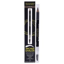 Arches & Halos 정밀 브로우 쉐이핑 펜슬 - 양면 아이브로우 필러 및 스풀리 브러시 쉽게 모양을 만들고 정의할 수 있는 크리미한 텍스처 비건 크루얼티프리 에스프레소 2., 0.07 Ounce (Pack of 1), Auburn