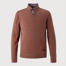 인디안 [봄 간절기 최저가] 고급 울혼방 투인원 레이어드 니트 티셔츠 MIBBPXF8421NBC