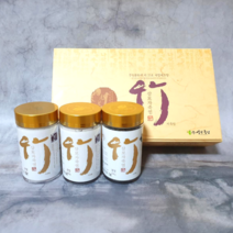 세계 유일 무형 문화재 전통 공법 삼보죽염 자죽염 선물세트( 자죽염 분말 230g * 2개 + 결정 230g * 1개)
