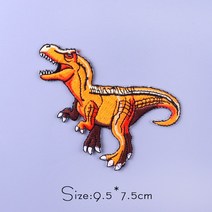 패치판넬재미 있은 예수 패치 의류에 대한 공룡 수 놓은 옷에 DIY언 깨진 팔 금성 스티커, 42 PE2250CT