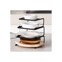 인테리어 확장형 후라이팬정리대, 30인테리어 접시정리대 3p