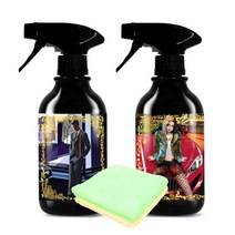 카티바 웻 왁스 광부스터 세트 퀵디테일러 물왁스 자동차 유리막 관리제 500ml