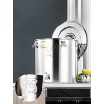 빨래삶는통 대형 세탁 냄비 두꺼운 스텐 304 빨래솥 수건 수도꼭지, F 수도꼭지