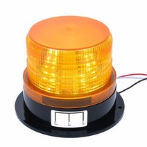 출차주의등 어깨경광등 경찰 태양광 차량용 12V-24V 30 LED 지붕 경고 스트로브 가벼운 높은 가시성 비상, 한개옵션0