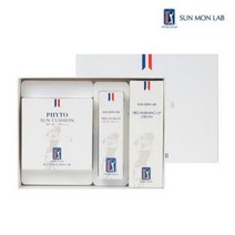 (레시피 PGA TOUR) 선몬랩 선쿠션 선밤 워밍업 크림 세트.선몬랩