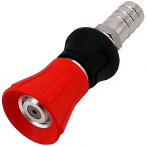 소방용 관창 노즐 소화전 호스 스테인레스 노즐 분사, 19mm 호스 커넥터 물총