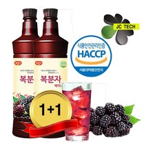 프리미엄 천연암반수의 고품질 복분자를 담은 복분자 베이스 대용량!! ( 1+1 ) 당일발송 !!, 970ml
