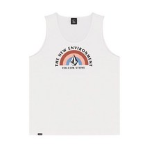 VOLCOM 레인보우 RAINBOW 우먼스 슬리브리스 티셔츠 화이트