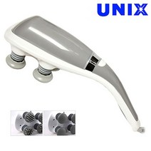 유닉스 [유닉스] 핸드형 솔리드 안마기 MX-2900 4구 지압봉 안마 마사지기 핸디형마사지기 어깨마사지 허리마사지 발바닥마사지, 단일옵션