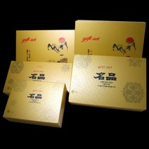 명품 우드락 2호 1박스 57개 금색 정육 명절 선물 포장 세트 매장 용품