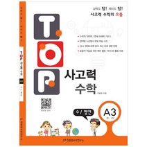 [가을책방] [천종현] 탑 TOP 사고력 초등 수학 A3 수 평면 초, 없음