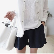 반바지 여자 조거팬츠 여성스러운 린넨 숏팬츠 데일리룩 데이트룩 슬랙스 빅사이즈 바지 리본슬 핑크 찰랑 레자 레깅스 여성 바스락 무릎안나오는 슬