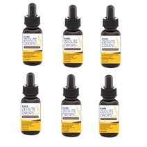 (묶음) 퓨어 제올라이트 드랍스 30ml 6병 클리노프틸로라이트 Pure Zeolite Drops Enhanced with DHQ