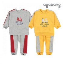 아가방 ESS올리버배색상하 M GREY YELLOW 01N153091
