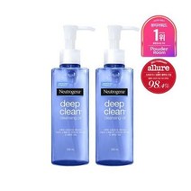 뉴트로지나 딥클린 클렌징 오일 더블 기획 (200ml+200ml)