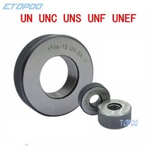 게이지 미국 표준 스레드 링 TPI 1/4 1/2 7/8 UNC UNF UNEF 세트당 2 개, 8.UNF 3-4-16