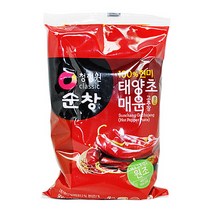 청정원 순창 태양초 매운 고추장 900g 된장/쌈장/간장/매운고추장/초고추장/전통고추장/순창고추장/설탕/참기름/식용유, 단일 수량