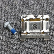 차량용 배터리 충전 급속 충전기 1J0803219 브래킷 배터리 홀드 다운 클램프 폭스바겐 비틀 CC 티구안 투, 01 A Set