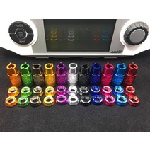 라디오용 양극 산화 알루미늄 스위치 너트 볼트 볼트 라디오마스터 TX16S 점퍼 T-lite FrSky Taranis 컨트, 11 Silver Co