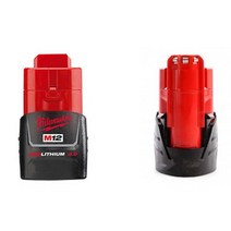 길어진 작동시간 Milwaukee 12V 3.0Ah Li-ion 배터리 호환배터리 배터리팩