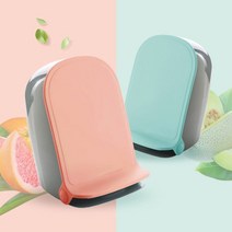 싱글라이프 클린 홈 음식물쓰레기 밀폐 페달휴지통 5L, 멜론블루, 1개