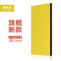 [2+1]차음재 방음벽 설치 방음문 가정용 실내 차음 시트 50x100cm 두께 2-3cm, C.2cm 두께 샴페인 옐로우