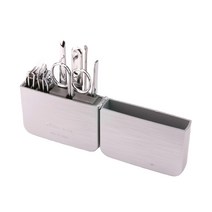 777 쓰리세븐 손톱깎이 SS-4112C SILVER 네일케어세트, 1세트