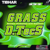 티바 롱핌플 그래스디텍스 탁구러버 THIBAR GRASS D.TecS, 1.2mm, 빨강