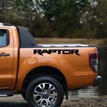 ArtX 포드 레인저 랩터 와일드트랙 사이드 랩터 데칼스티커 NO.405, 3D카본시트지-화이트, 1개