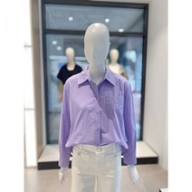 나이스클랍 자수 포인트 베이직 셔츠 (2컬러) N223MWB809(245597 )
