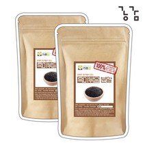 국산 볶은 흑미 찰흑미 분말 가루 400g